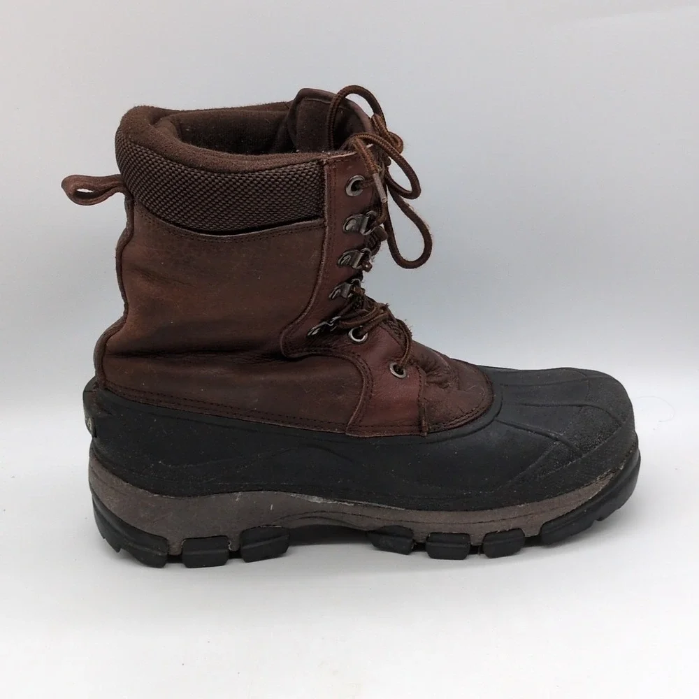 Itasca Shoes Mens Bristol Brown 9 Waterproof Boots Leather Winter Thinsulate